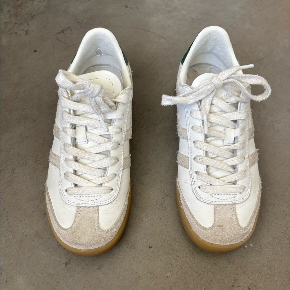 Women’s Gola Viper White/Gray/Green Sneakers - Size: 5